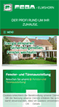 Mobile Screenshot of feba-elmshorn.de